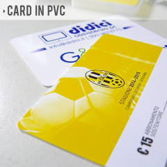 Card in pvc